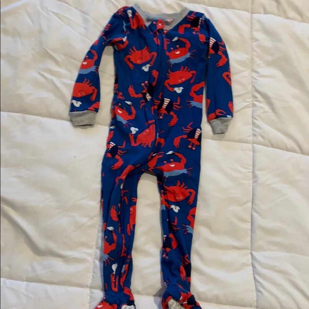 Carter’s zipper sleeper onesie